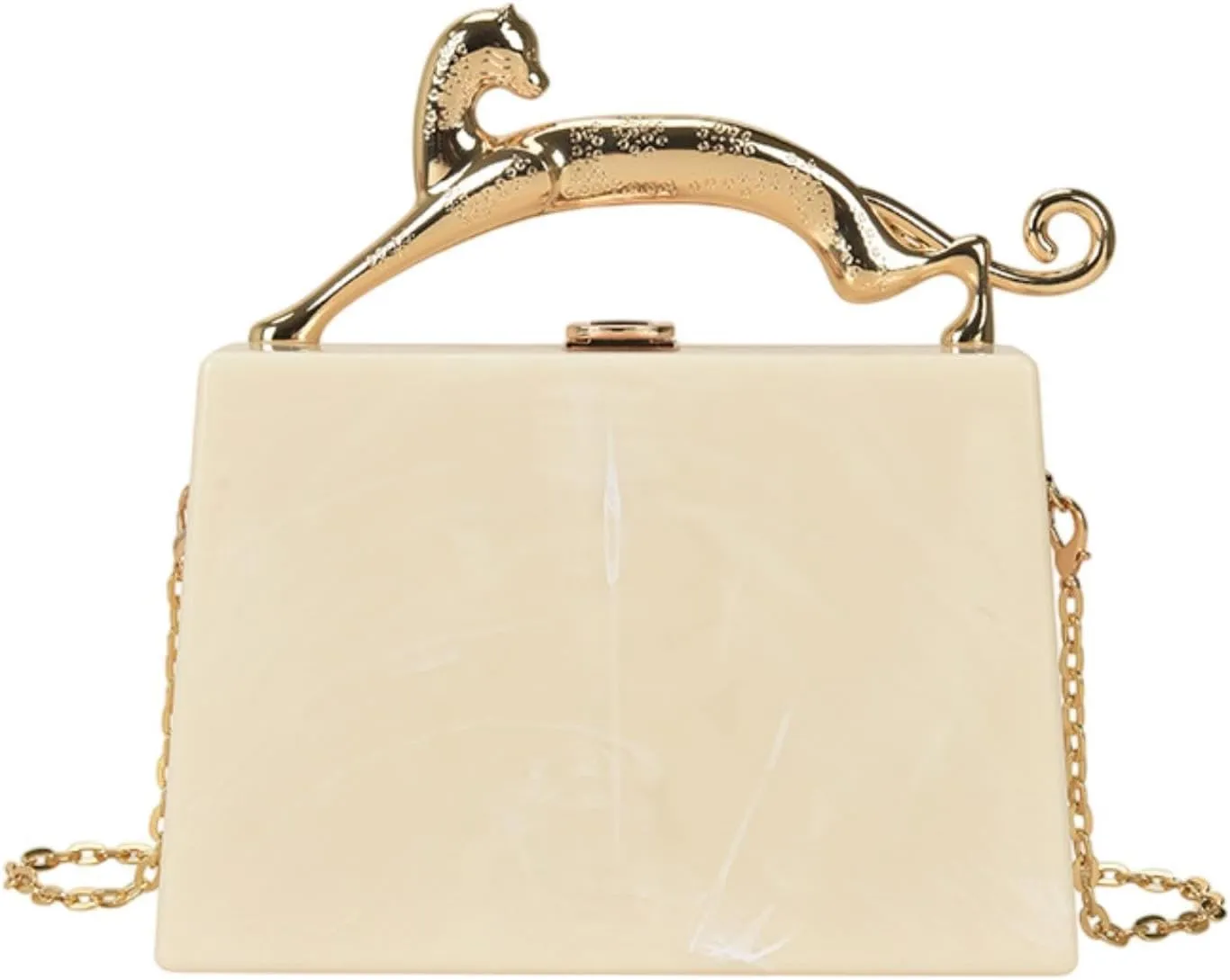 Women Acrylic Purse Trendy Handbag for Wedding Prom Party Engagement Birthday