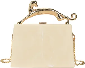 Women Acrylic Purse Trendy Handbag for Wedding Prom Party Engagement Birthday