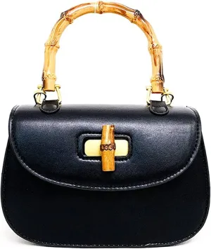 Women Trendy Saddle Bag Special Retro Handle Bags Color Strap Shoulder Bag