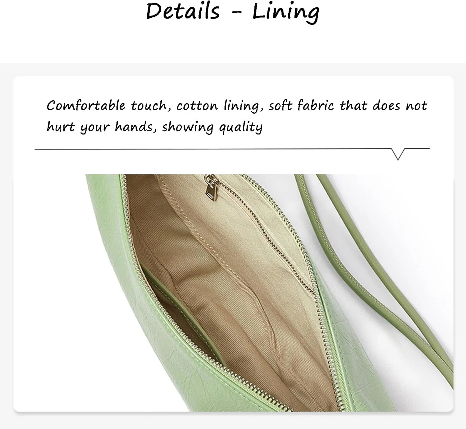 Women Trendy Saddle Shoulder Bag Waxed Cowhide Zipper Crescent Purse Underarm Hobo Handbags