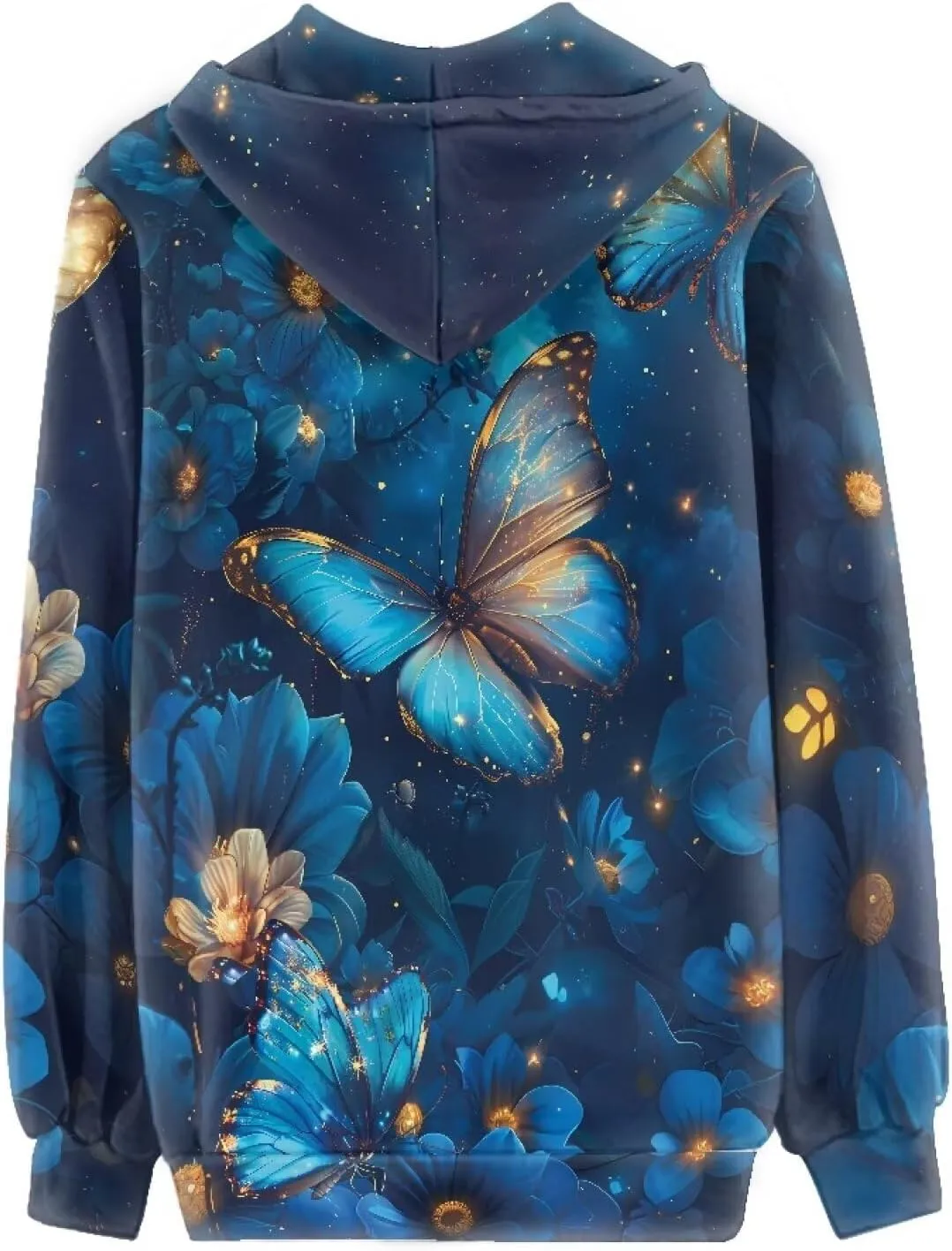 Womens Hoodies Zip Up Lightweight Long Sleeve Thin Hooded Sweathsirt Trendy Jacket