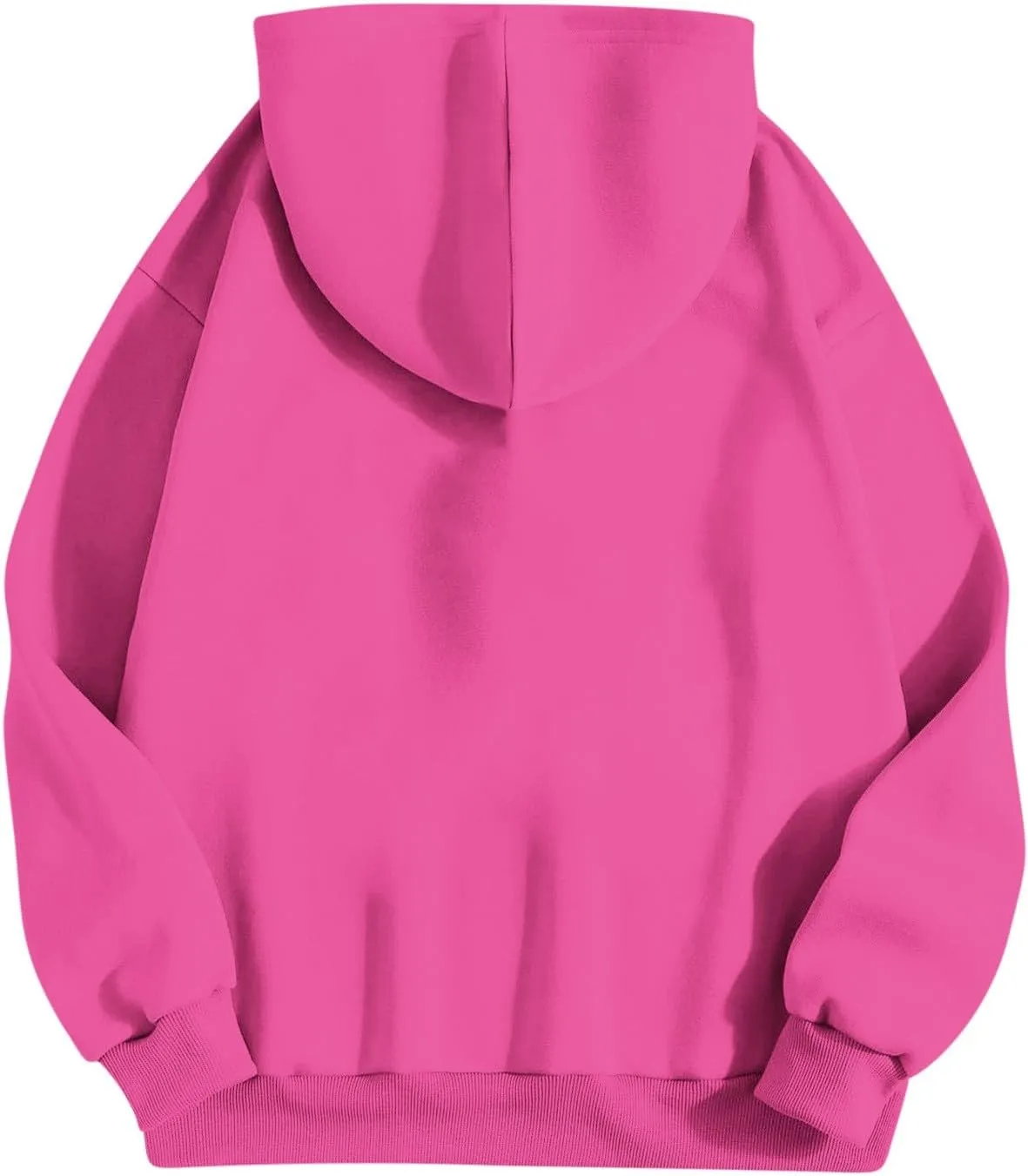 Women's Oversized Hooded Sweatshirt 2024 Fall Fashion Long Sleeve Casual Hoodies Pullover Tops with Pocket