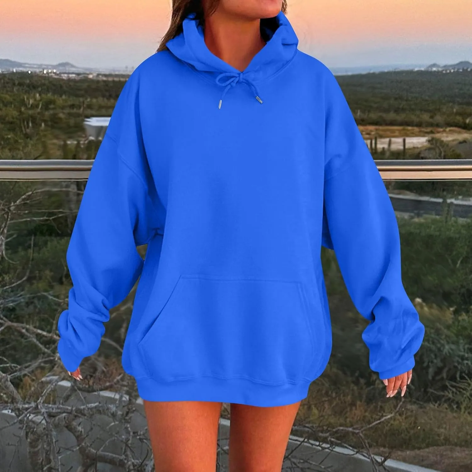 Womens Oversized Hoodies Winter Cute Sweatshirts Pullover 2024 Fashion Tops Trendy Outfits