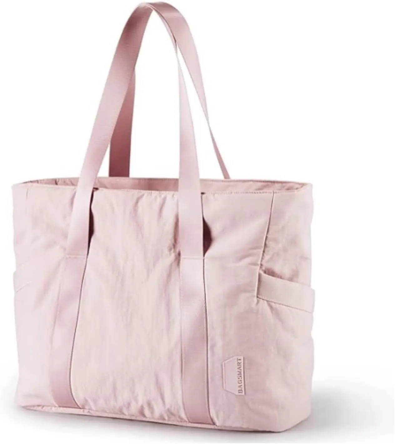 Womens Travel Tote Bag Versatile Shoulder Gym Bag with Laptop Compartment and Yoga Strap