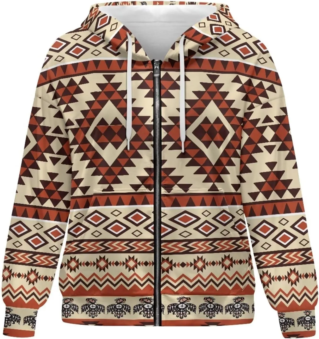 Women's Zip Up Hoodie Trendy Thermal Long Sleeve Shirts for Women