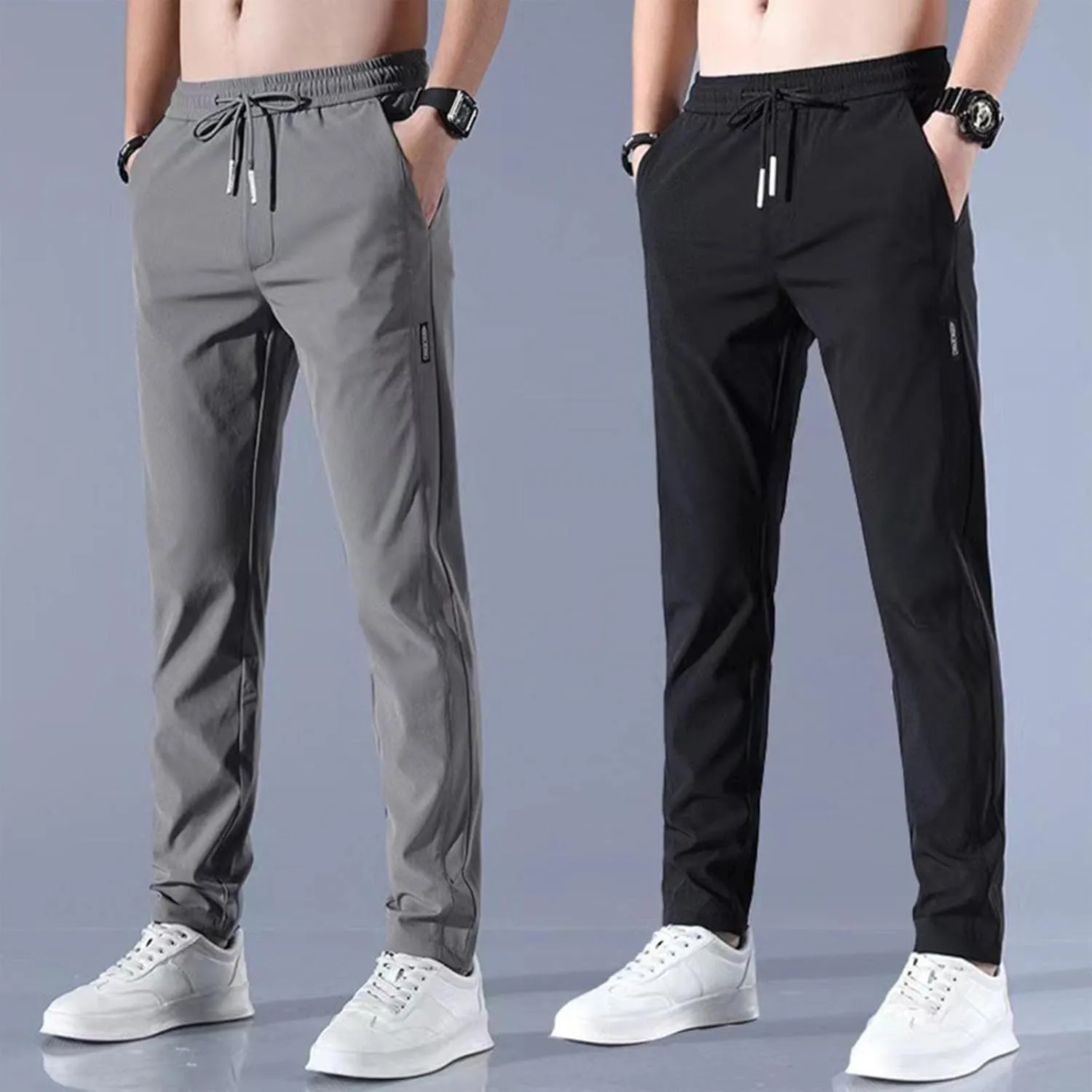 Work Pants for Men Slim Fit Lightweight Hiking Pants Breathable Quick Dry Camping Fishing Active Athletic Jogger Pant