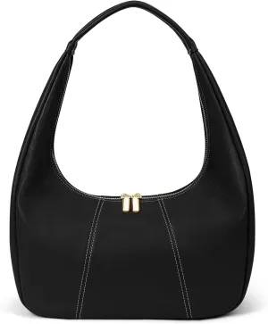 YFGBCX Faux Leather Hobo Shoulder Bag - Trendy Women's Office Work Purse